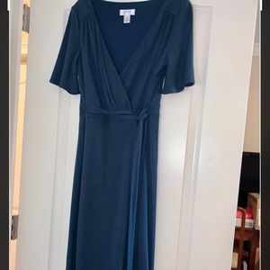 Ann Taylor Loft Wrap Dress 8P